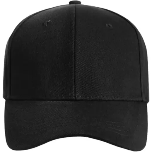 FWRD Classic 6 Panel Cap Black Front